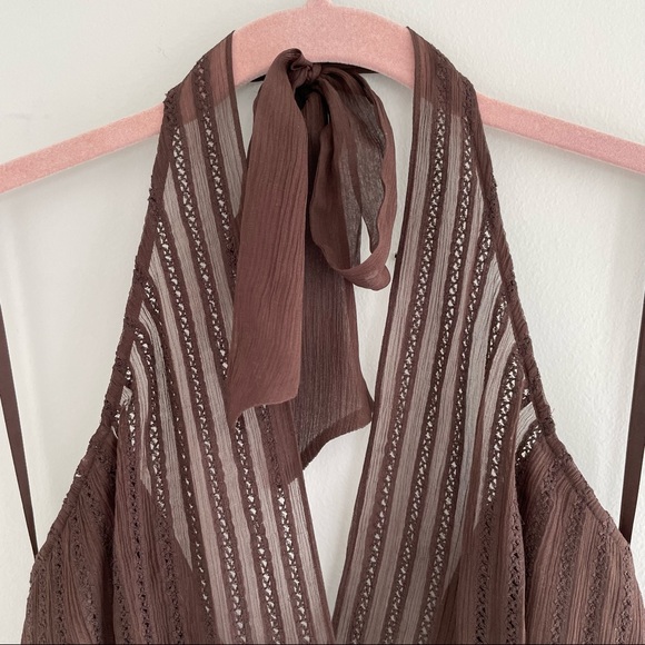 BCBGMaxAzria Halter Maxi Dress - Picture 6 of 15